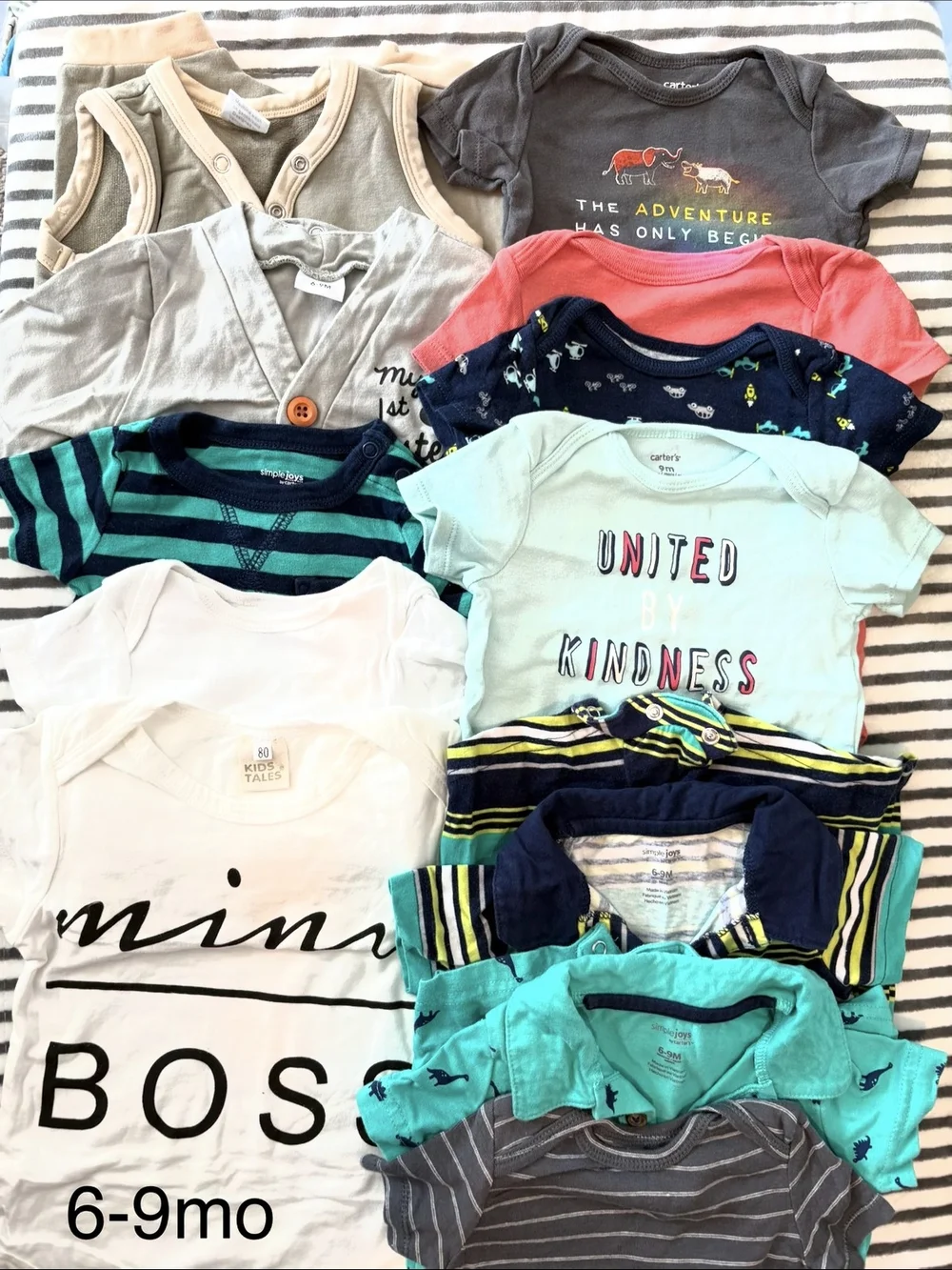 6-9mo Carter's Boys Bundle